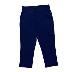 ⭐️ NWT- Ricki's deep blue cropped pull up pants- size Medium